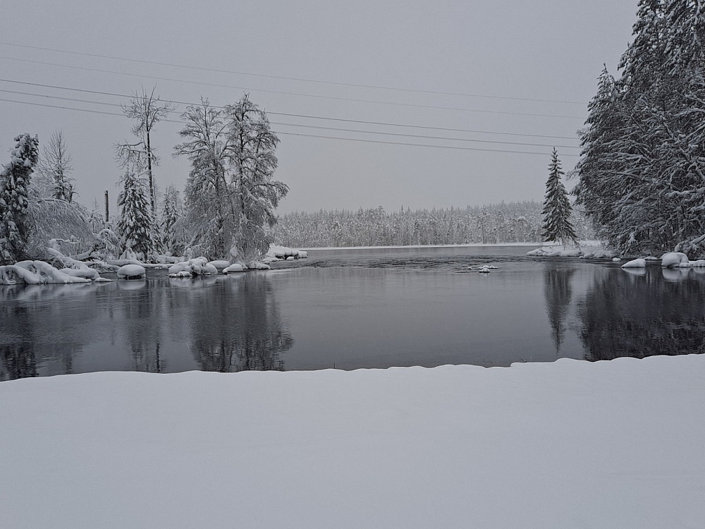 Mesnaelva ved Birkebeinerløypa
