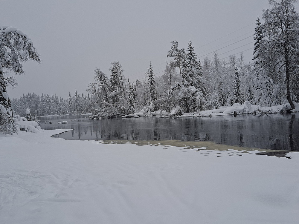 Mesnaelva ved Birkebeinerløypa