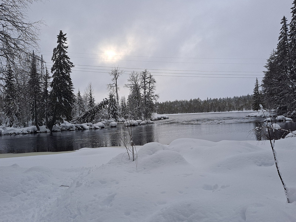 Mesnaelva ved Birkebeinerløypa