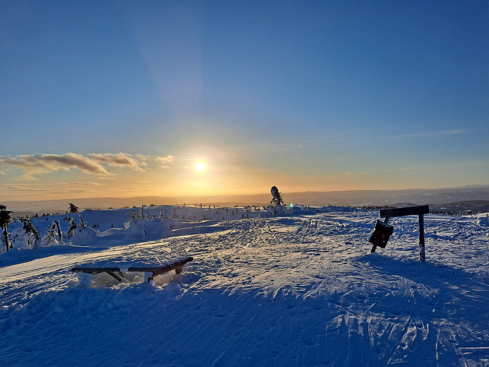 På Sjusjøfjellet
