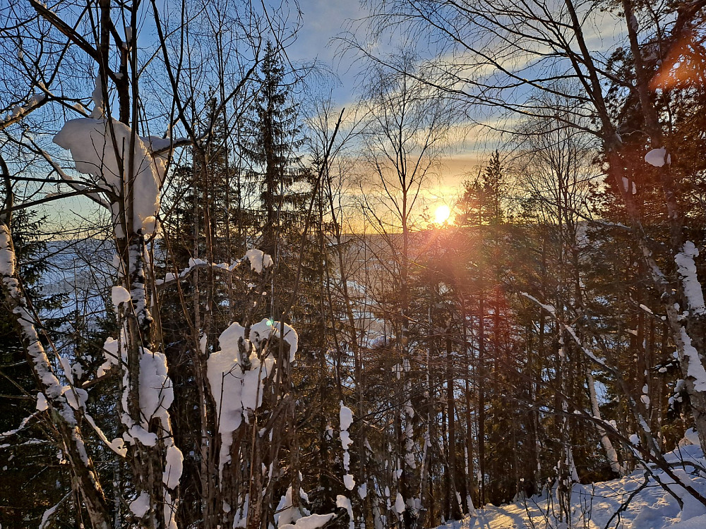 Snart nede igjen
