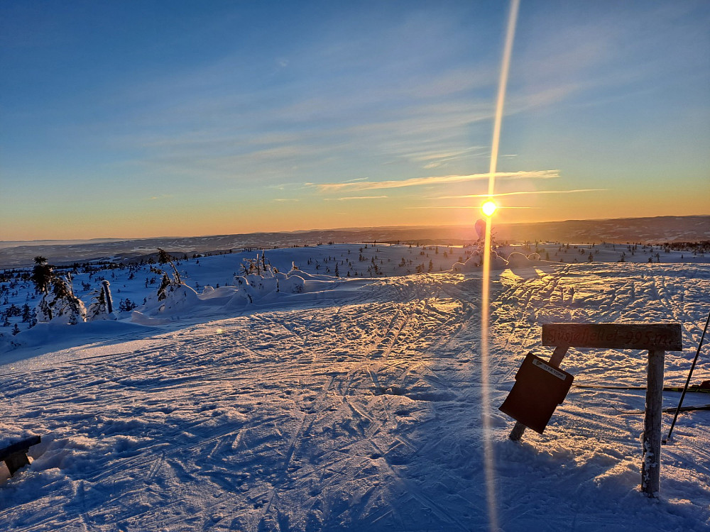 På Sjusjøfjellet