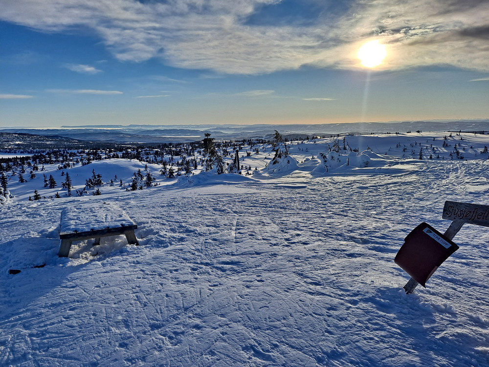 På Sjusjøfjellet