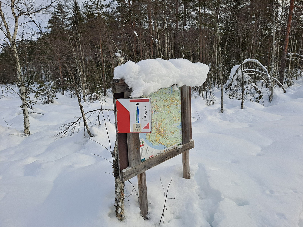 Siste post (nr. 30) i Skijeger,n