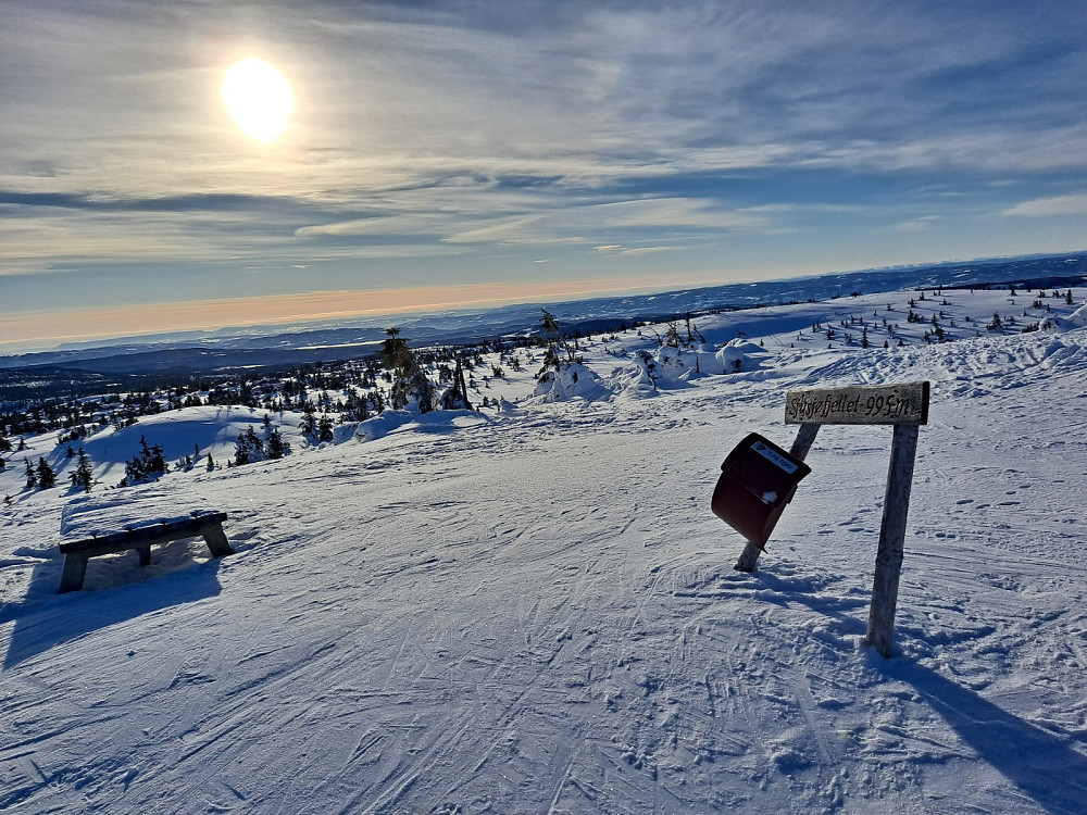 På Sjusjøfjellet