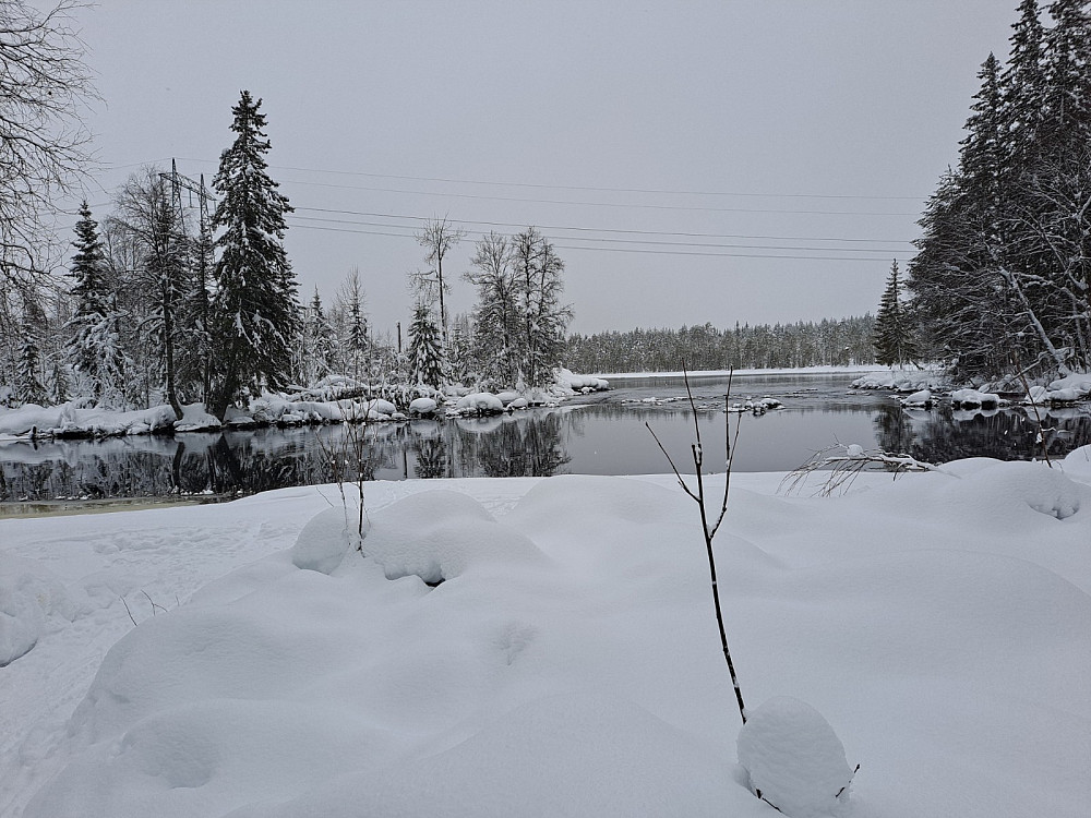 Mesnaelva ved Birkebeinerløypa