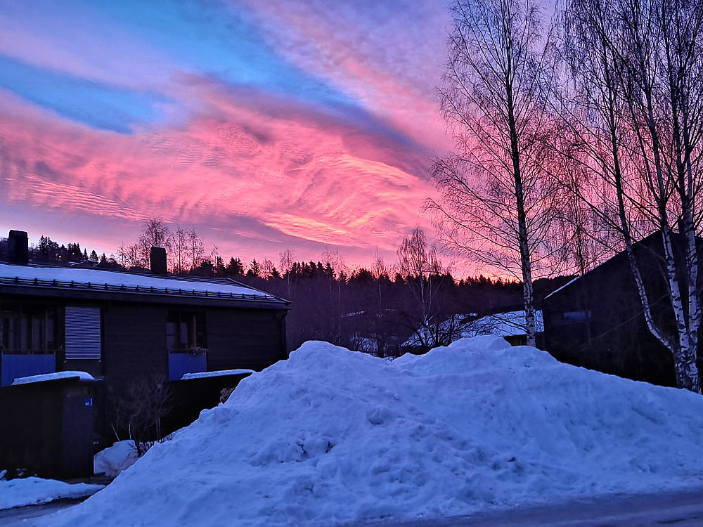 Soloppgang i Blestervegen