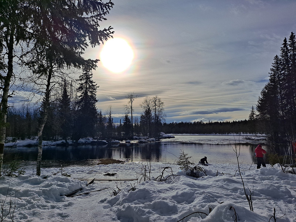 Mesnaelva ved Birkebeinerløypa