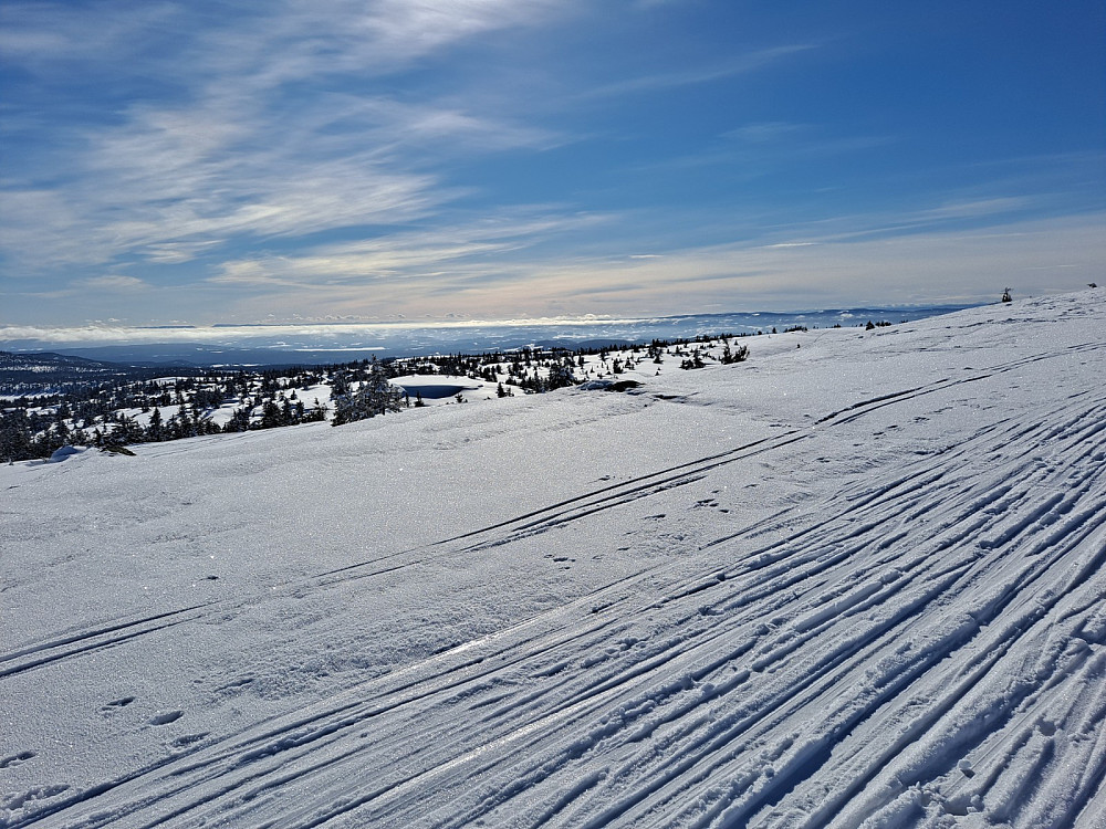 På Sjusjøfjellet øst