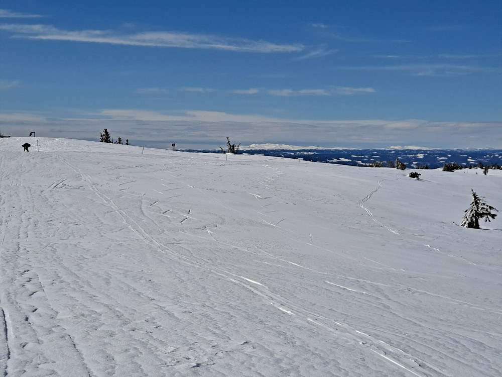 På Sjusjøfjellet øst