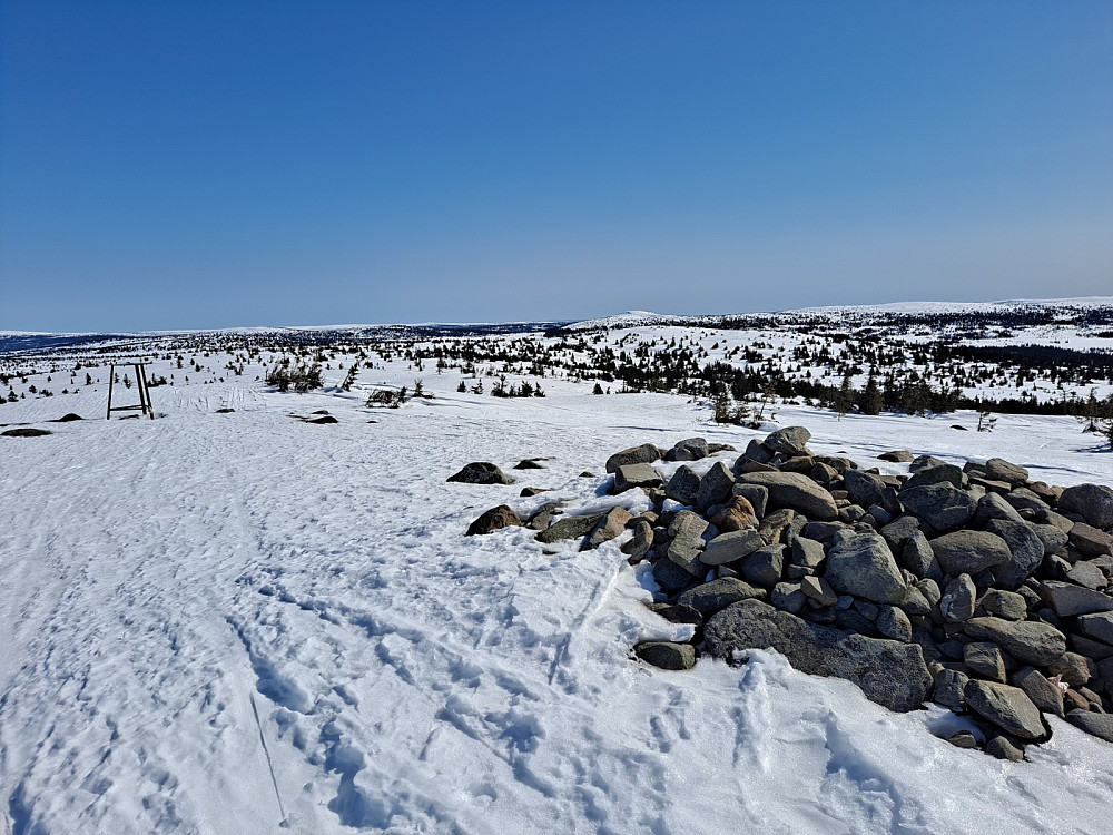 På Sjusjøfjellet øst