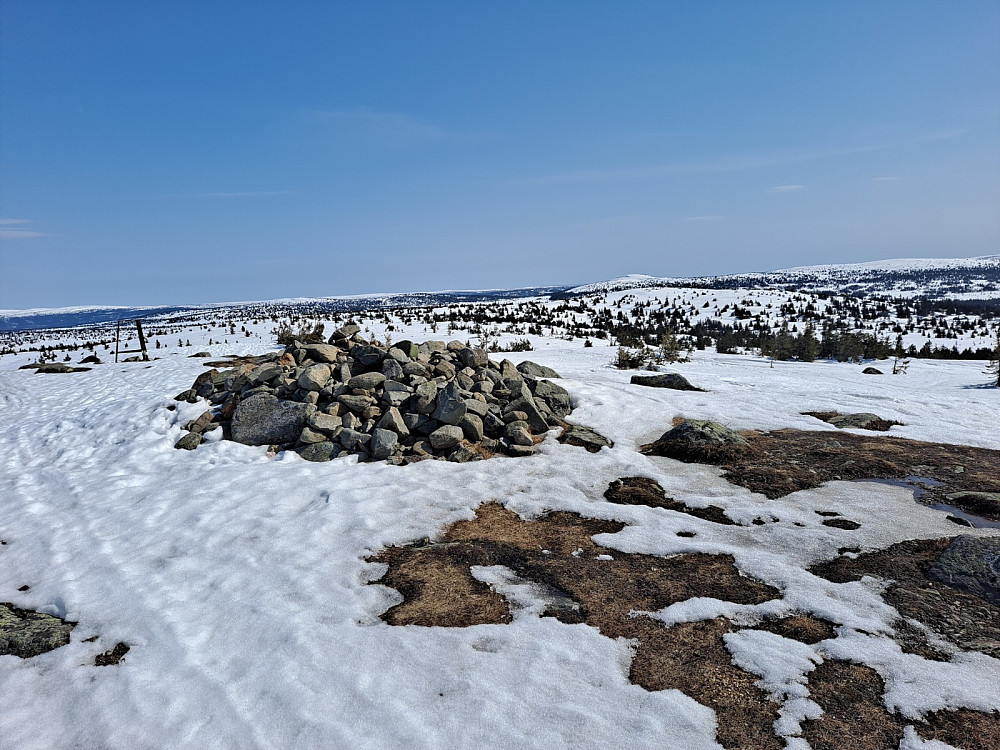 På Sjusjøfjellet øst