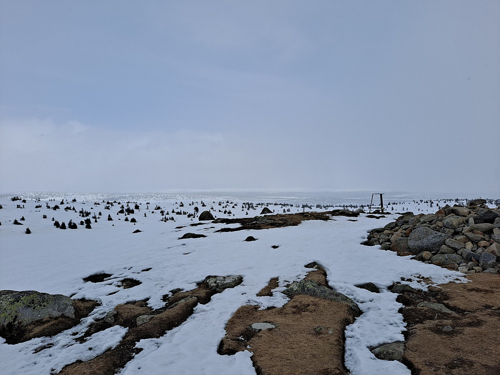 På Sjusjøfjellet øst