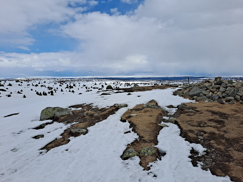 På Sjusjøfjellet øst