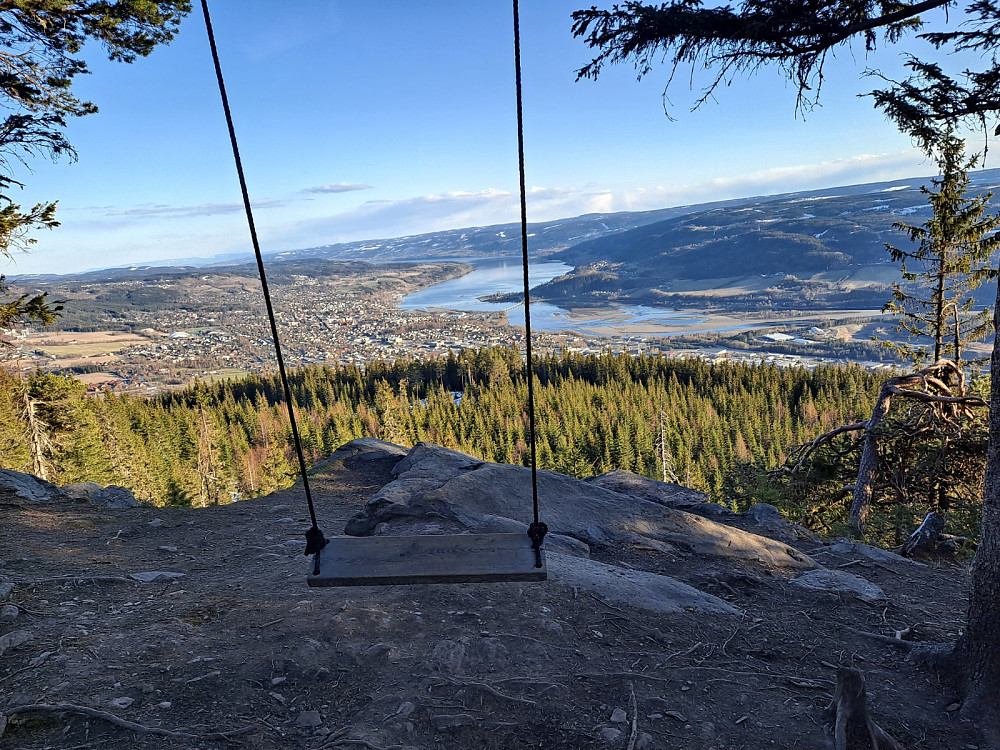 På utsiktspunket
