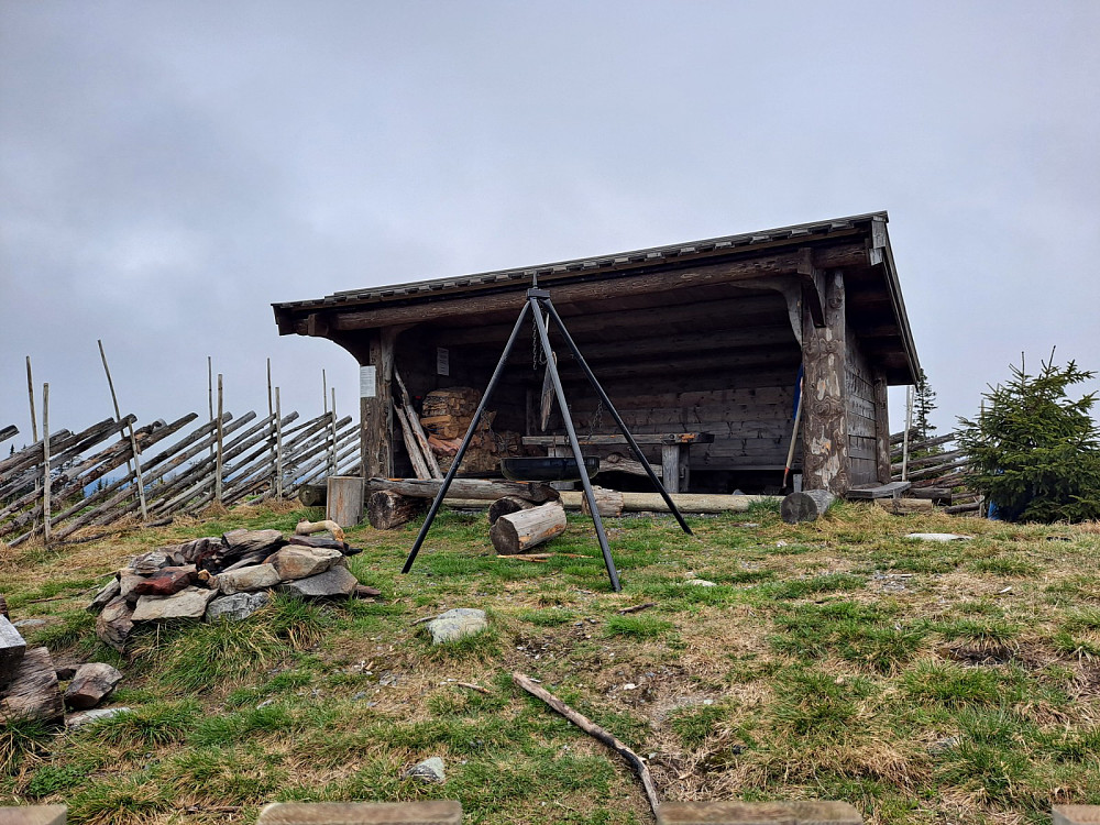 Gapahuken på Landskampen