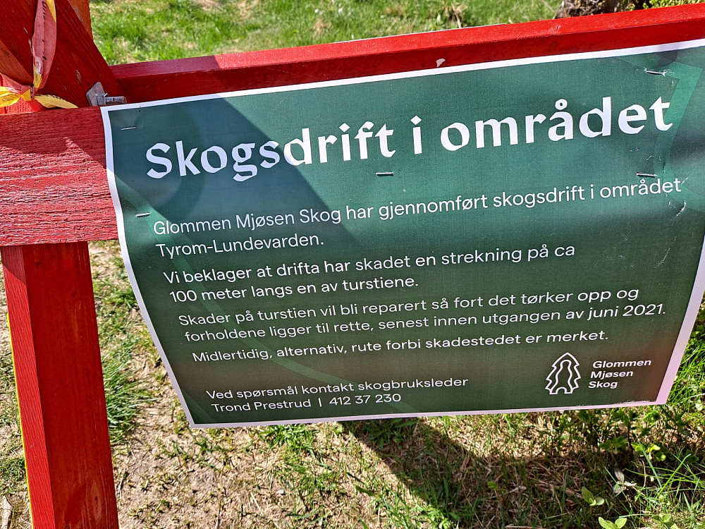 INFo ved stistart