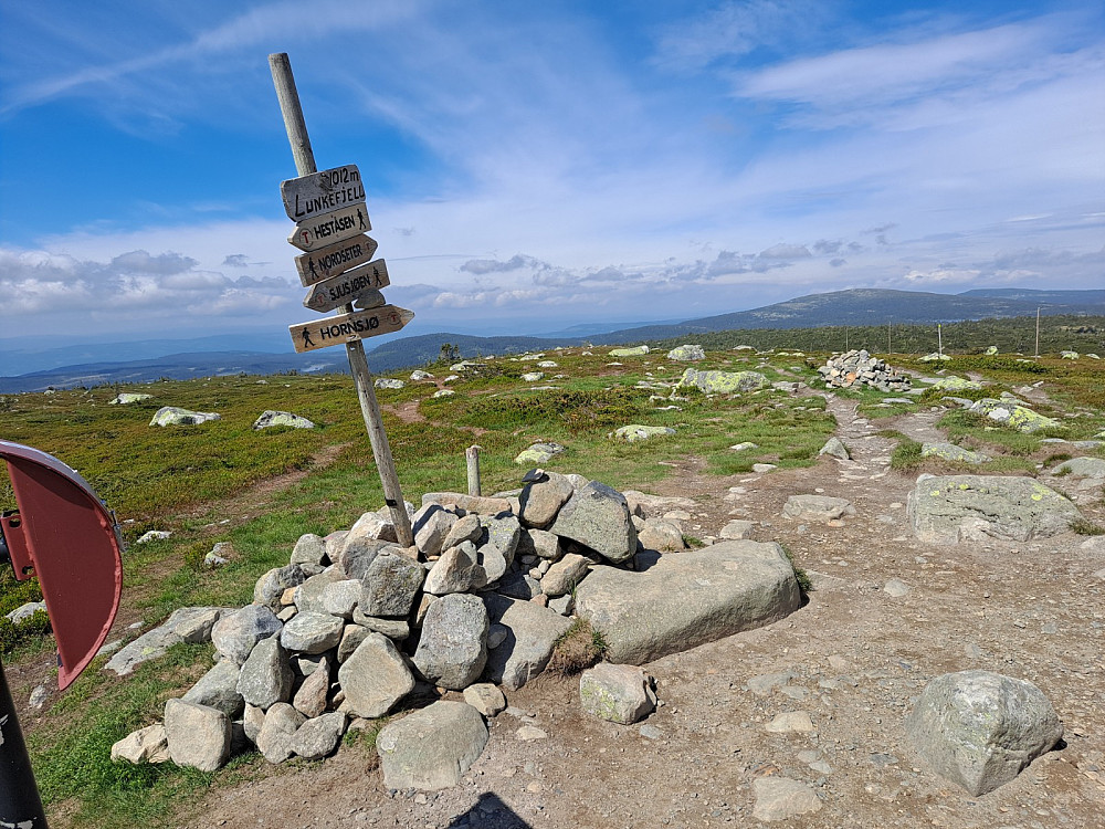på Lunkefjell