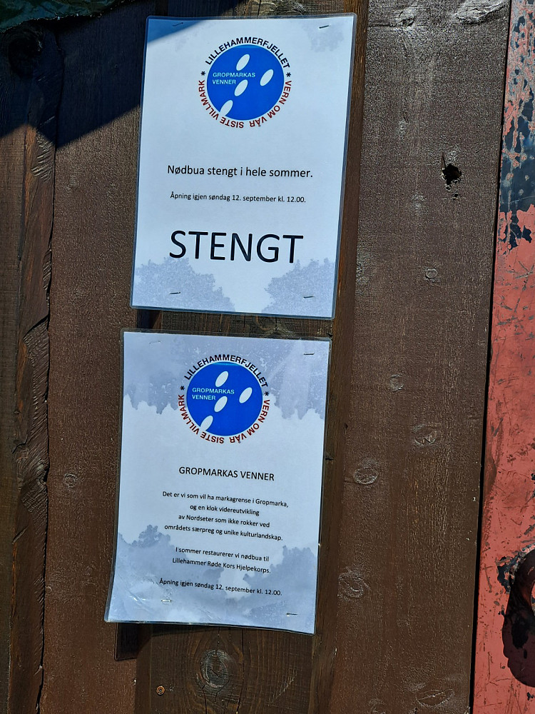 Info på døra