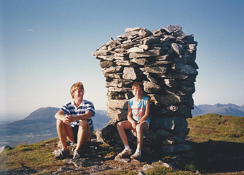 Jan Arne og Pål på toppen