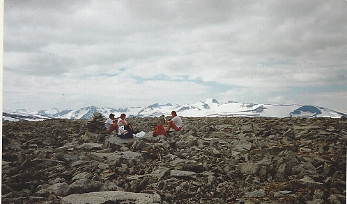 Ved toppvarden på Store Trollhø