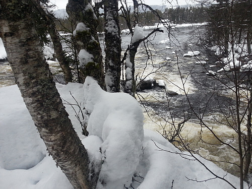Ved Øvstedalsfossen