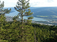 På utsiktspunktet