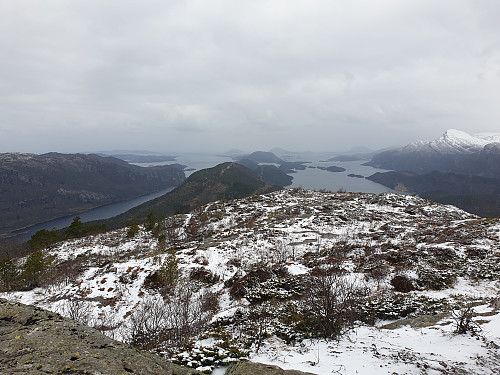 utsikt frå Fløgjen mot Florø