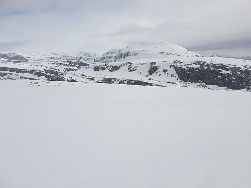 Utsikt frå Blålidalsfjellet mot Haukånipa