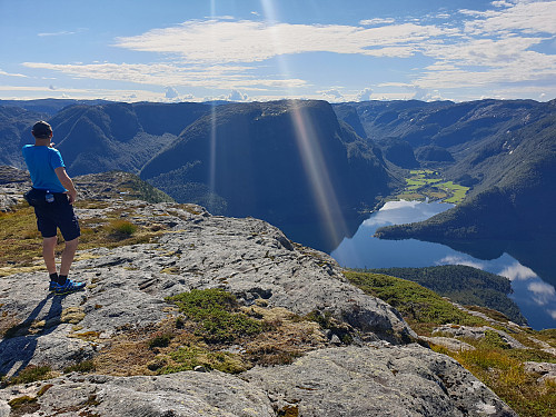 På toppen