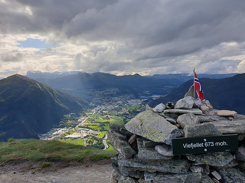 Toppen av Viefjellet
