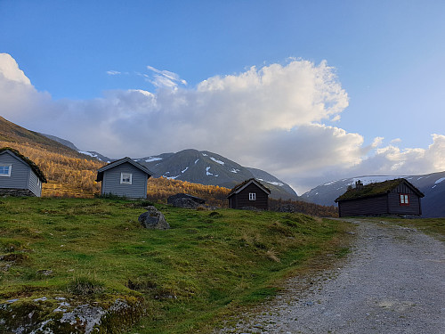 Dvergsdalsstølen mot Søthaugsfjellet