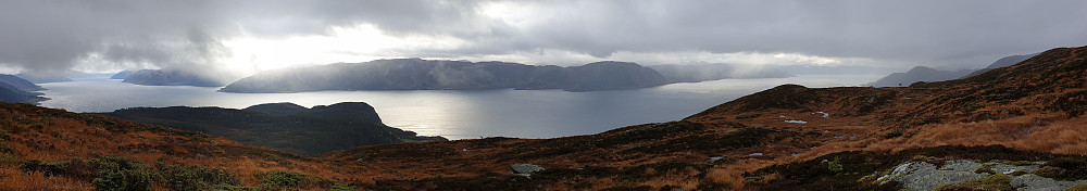 panoramautsikt over Sognefjorden