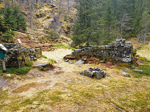 Tunvall, restane av ein gammal stad