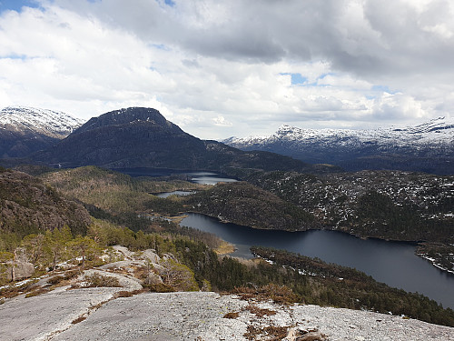 utsikt østover mot Blåfjellet