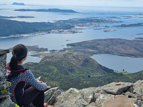 Flott utsikt mot Florø