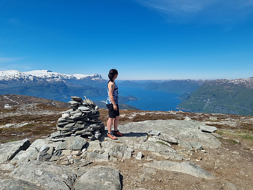 Utsikt frå Haugsvarden vestover