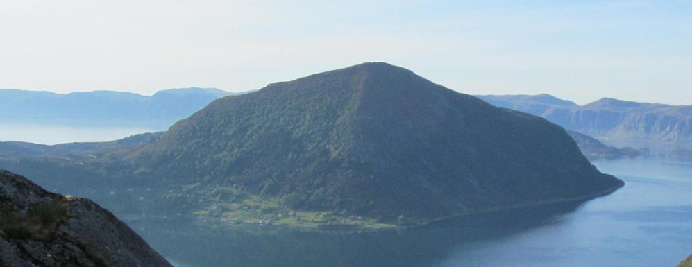 Skjolden, høgste punkt på Barmen