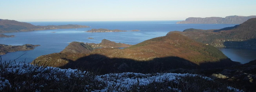 Utsikt fra Blåfjellet over Sildagapet