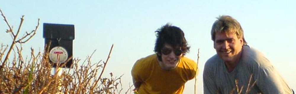 Kletten ja, med min kjære sønn :)