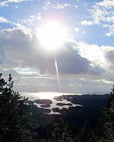 View over Lysefjorden