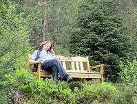 Near Krabbatjørna after a relaxed hike over Dronninga