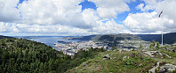 Bergen as seen from Strandafjellet