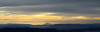Siggjo in the distance (as seen from the top of Løvstakken)