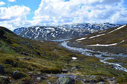 På vei opp Mjølkedalen.