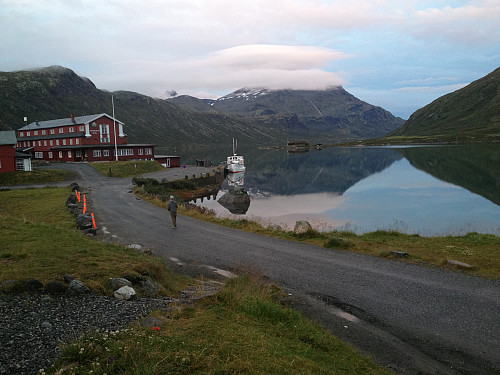 Nydelig kveld ved Eidsbugarden
