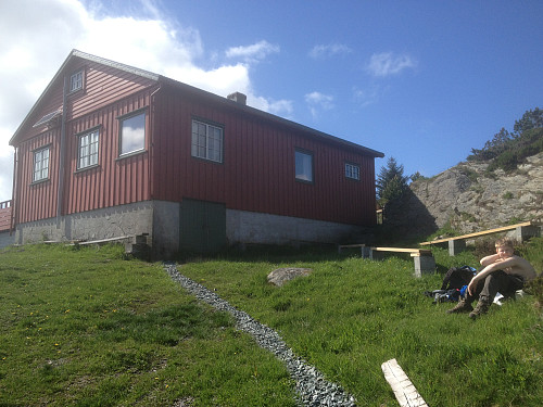 Pause ved Røyningsbu