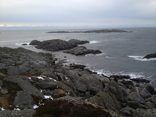 Fra Syreneset fort mot Jarsteinen