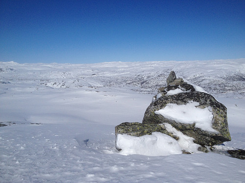 Fra Grøhovdnuten mot skisenteret