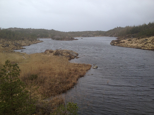 Ved Vestre Sålefjellsvatnet